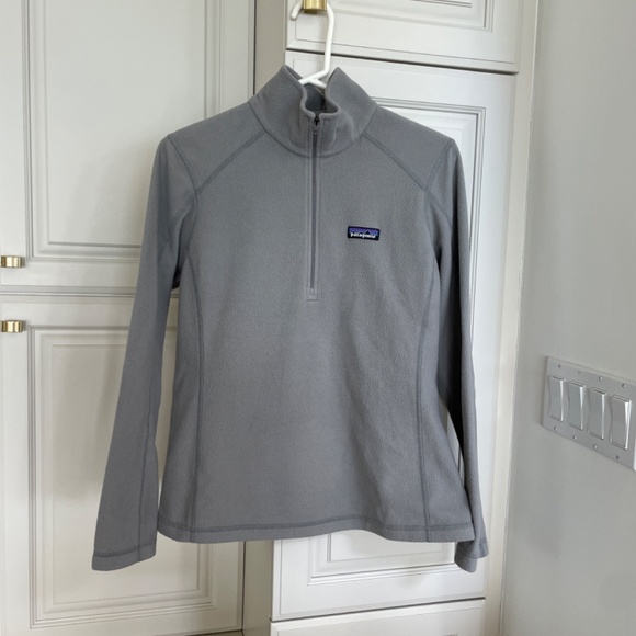 Womens Patagonia 1/4 Zip Fleece Top Pullover M NICE! - Picture 1 of 10